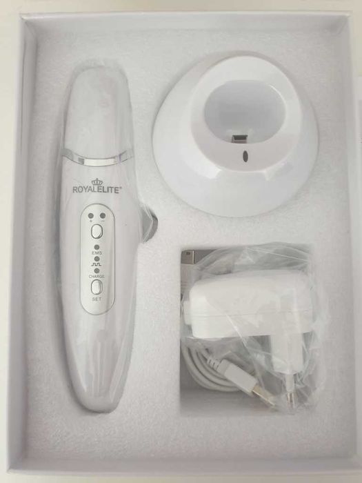 Peeling Kawitacyjny Jonoforeza Sonoforeza Prądy EMS 6w1 RoyalElite