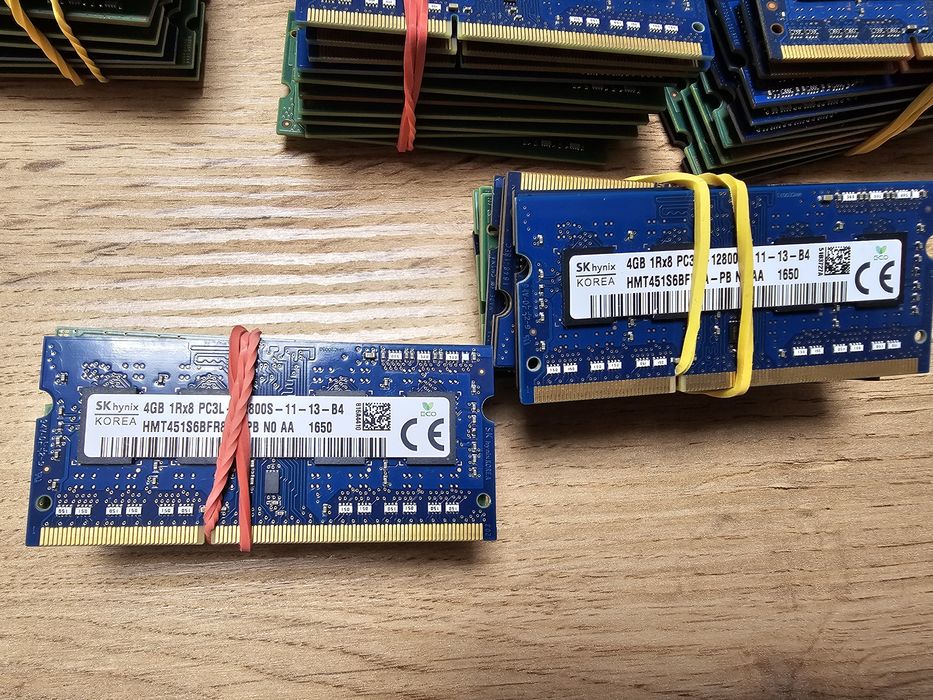Оперативка до ноутбуків  DDR3 4gb. Є кількість