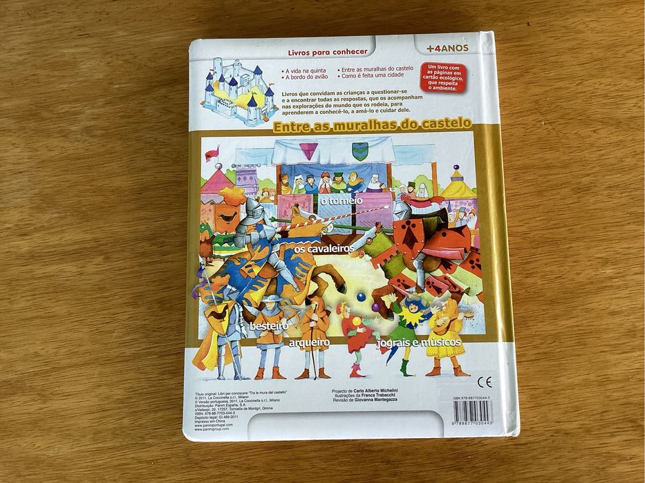 Livro português infantil, Entre as muralhas do castelo