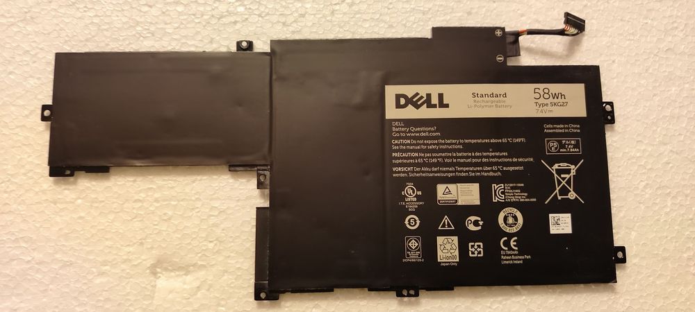 Аккумуляторная батарея Dell 5KG27 для Dell inspiron 14-7437 (АКБ)