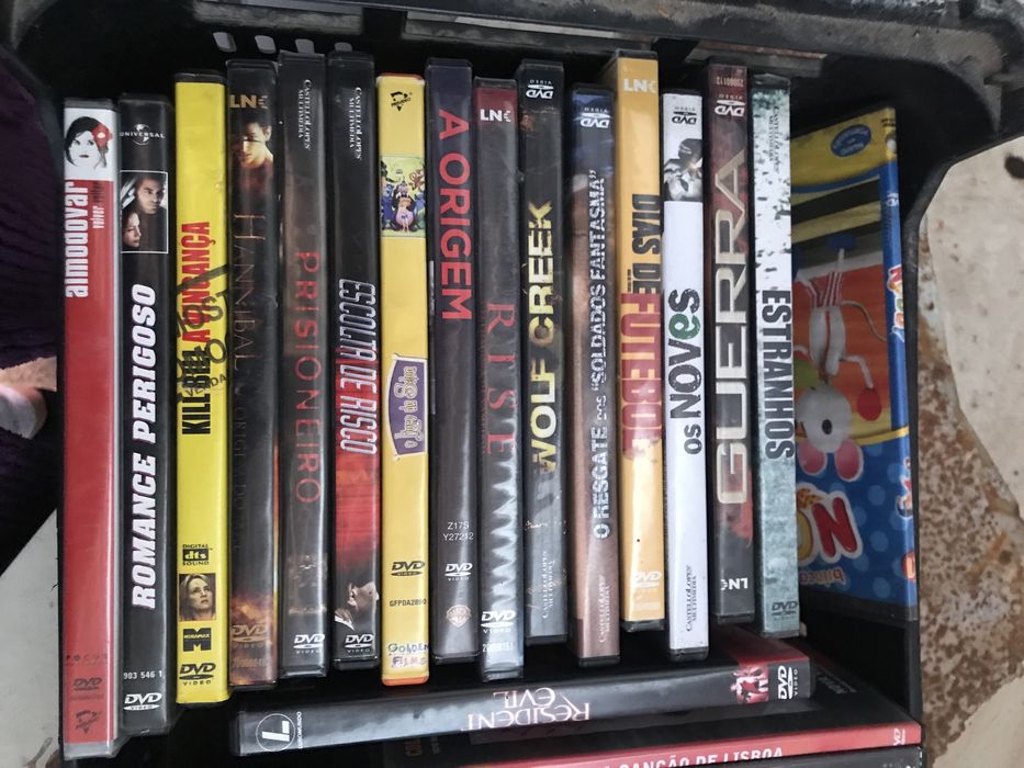 100 DVD’s para desocupar