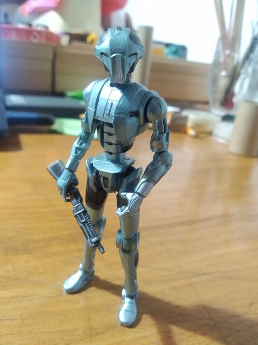 Star wars Hasbro figura Hk-50 mais perna suplente