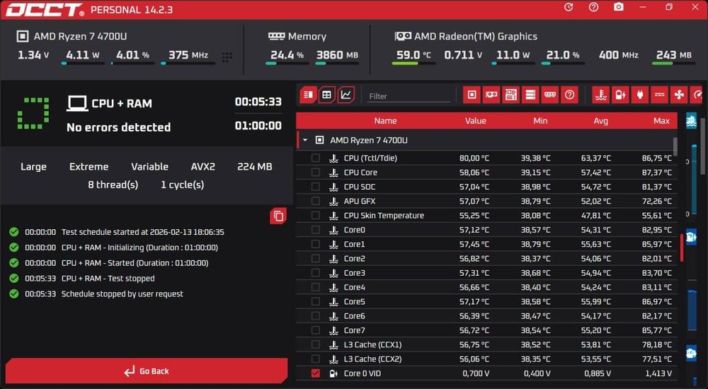 Asus Zenbook 14 AMD Ryzen 7 4700U | 16/512 GB | Win11 Pro