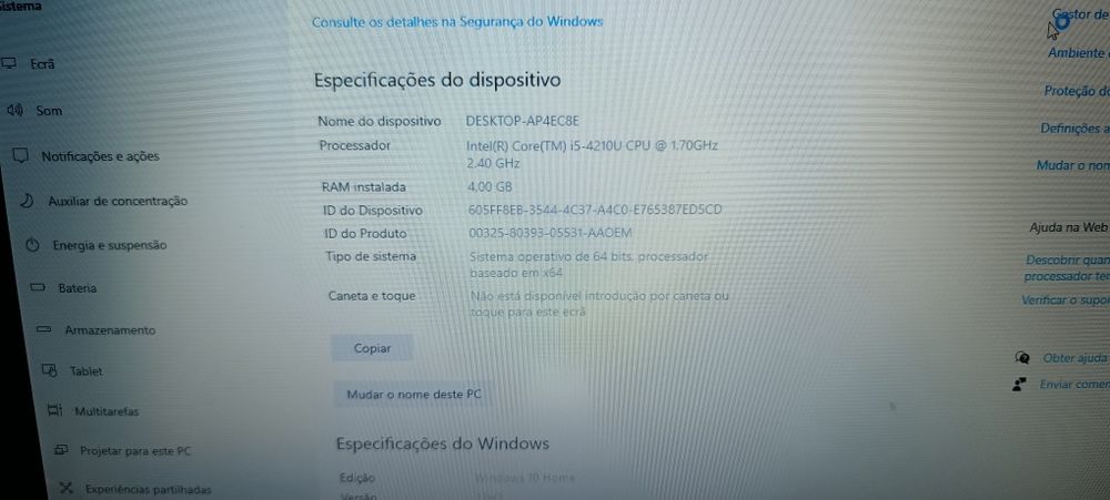 Vendo Portátil HP