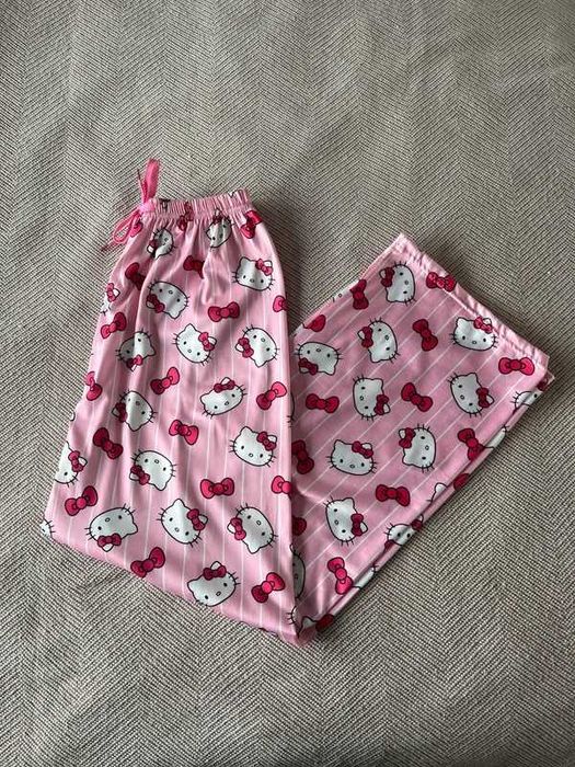 Spodnie do spania Hello Kitty piżama S / M pink coquette y2k sleepwear