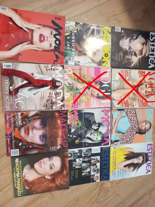 Magazyny modowe stylizacja fryzury Vogue hair