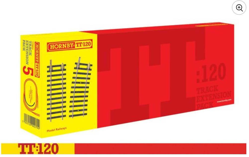 Hornby - TT8034 Track Pack 5 + Static Grass - Ornamental Lawn, 2.5mm