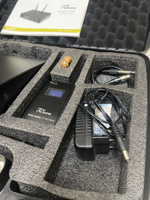 Sistema Wireless para guitarra e outros instrumentos.