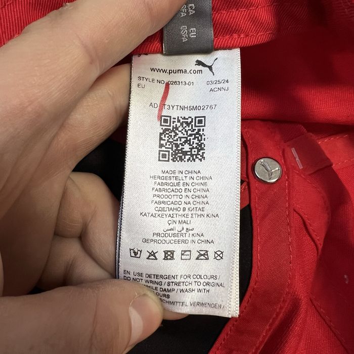 Puma оригинал новая кепка с бирками