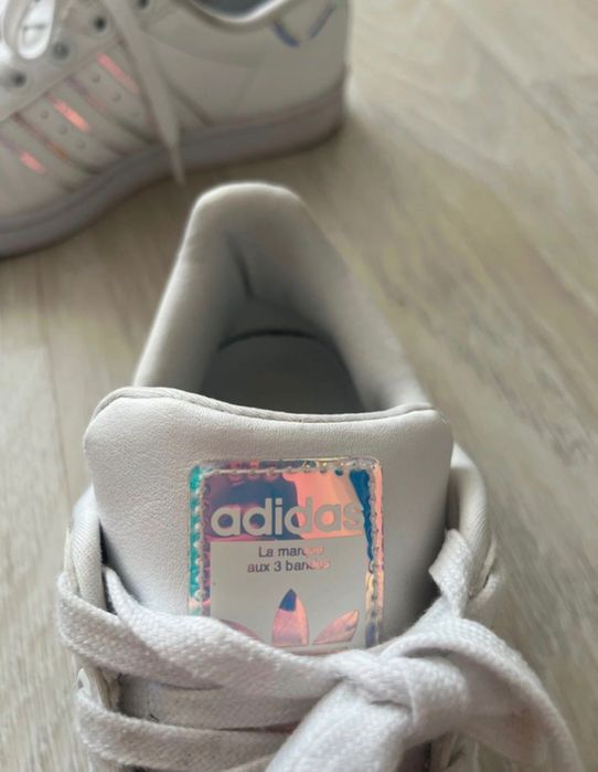 Adidas Superstar J białe r. 37 1/3