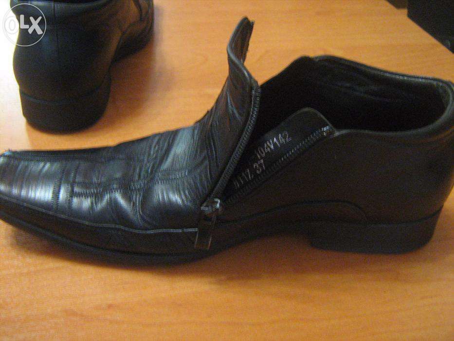 Мужские полусапожки кожа р.40.фирма ANTONIO GELO