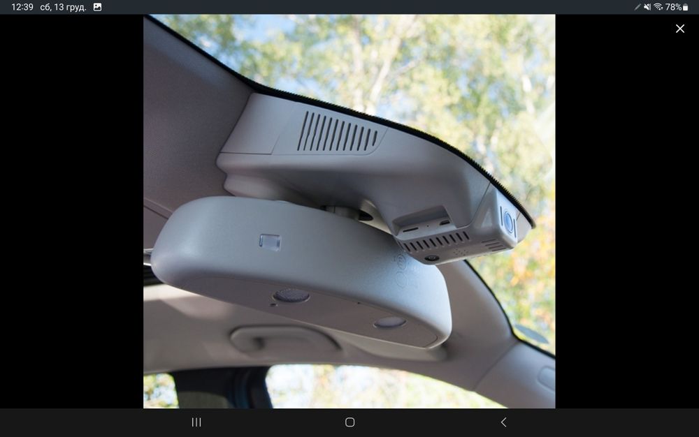 Відеореєстратор на Mercedes GL  X166 видеорегистратор