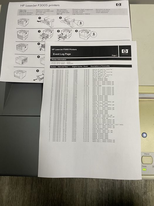 Принтер мережевий HP 3005d