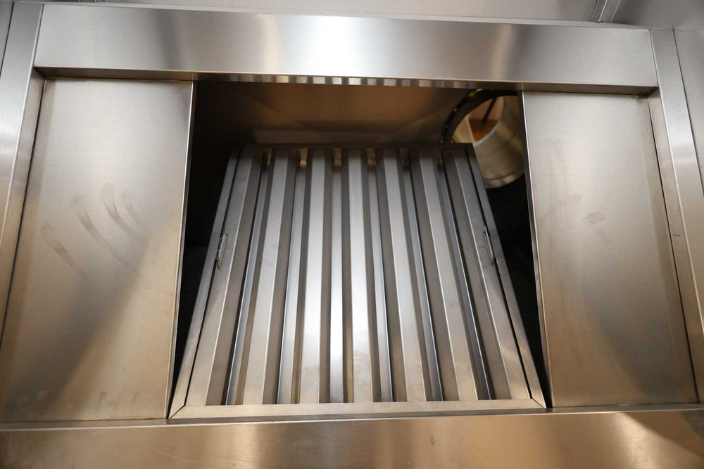 Hotte Industrial em Inox Completa