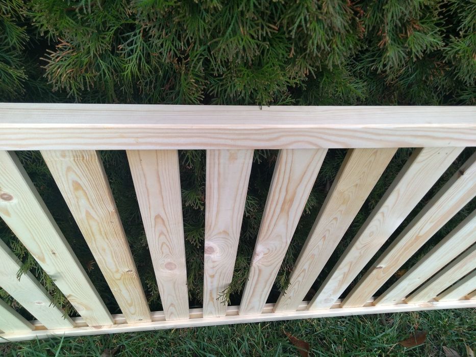 Pergola panel drewniany płot