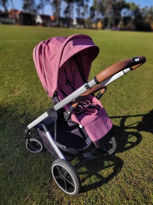 Wózek spacerówka Cybex Balios S Lux Silver Frame Magnolia
