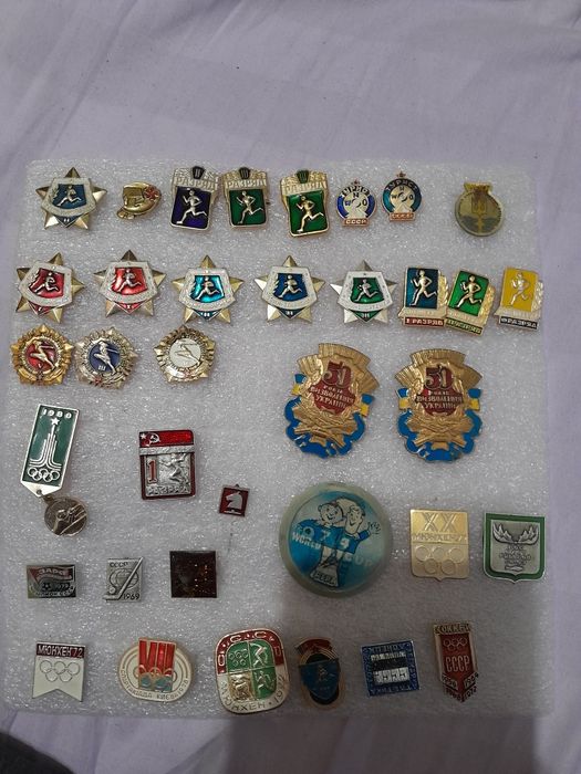 Значки СССР спорт