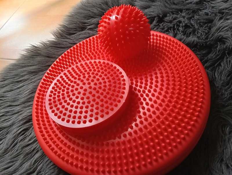 Czerwony sensoryczny zestaw