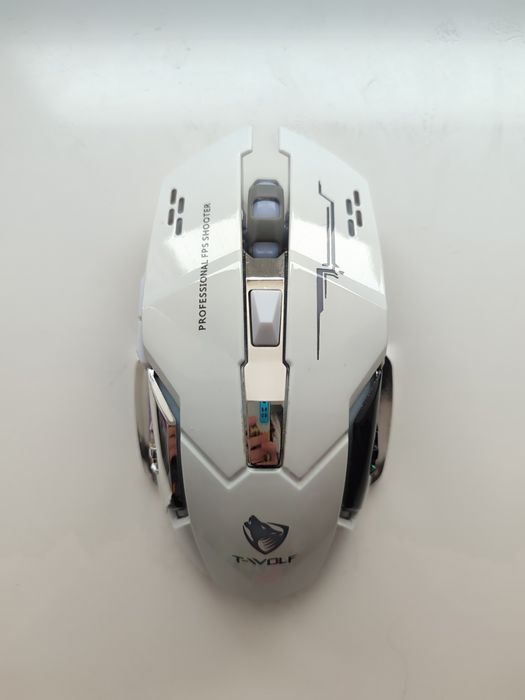 Миша бездротова, безшумна ігрова з підсвічуванням