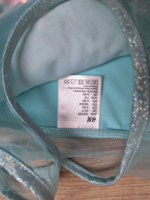 Strój przebranie syrenka 122 128