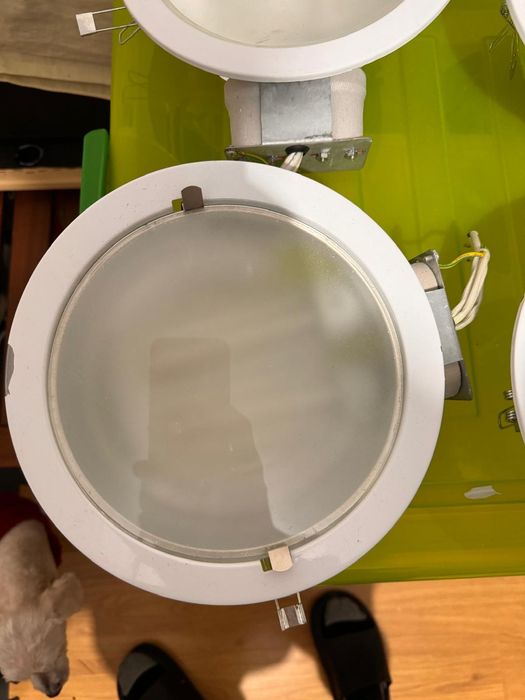 Conjunto 6 focos Luz lead