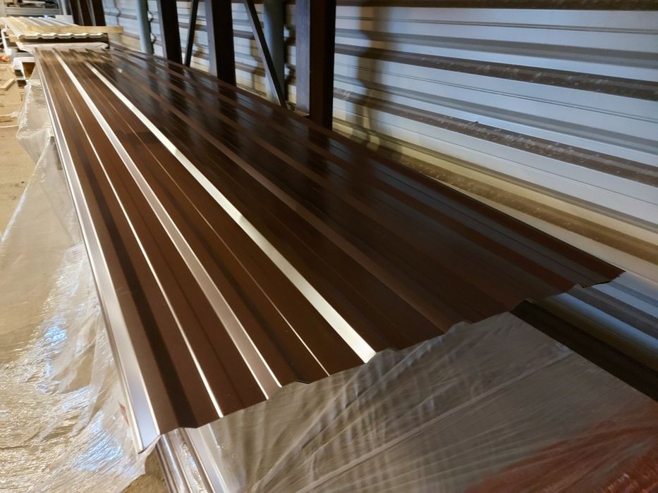 Promocja! Blacha trapezowa t-18 brąz mat 28 zl m2 brutto