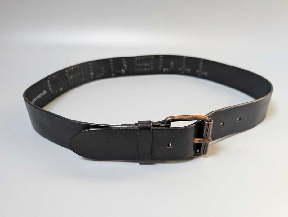 Вінтажний шкіряний ремінь Carthartt WIPP Script Studs Belt,США - S-M