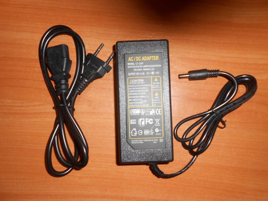 Новые блоки питания 12 Вольт 3 Ампера