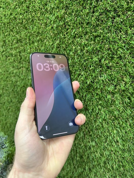 iPhone 15Pro 256Gb Never lock Titanium black