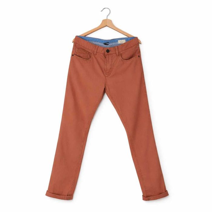 ACEITO TROCAS | Calças de Verão Camel Active – Leves – Laranja/Castanho/Coral – Tamanho 33 – Venda ou Troca