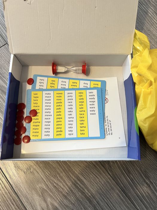 Gra edukacyjna Sylaby