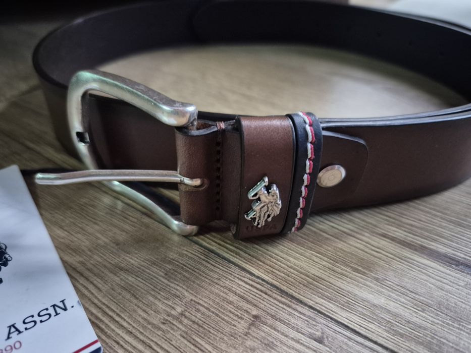 Pasek Skórzany Męski Us Polo ASSN