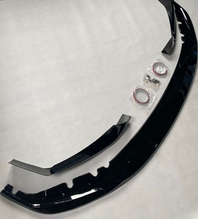 Dokładka przód splitter BMW G30 G31 CZARNY POŁYSK / CARBON