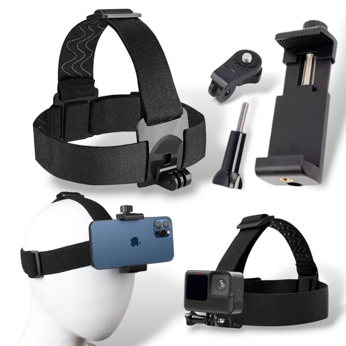 Кріплення для екшн камер GoPro, Sony. Крепление для телефона на голову