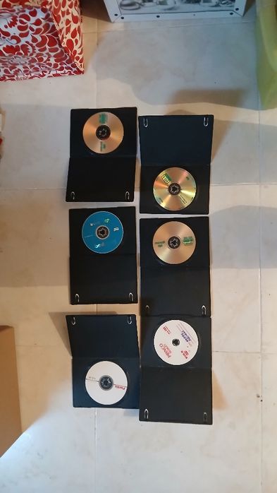 Lote de 6 DVD do noddy.