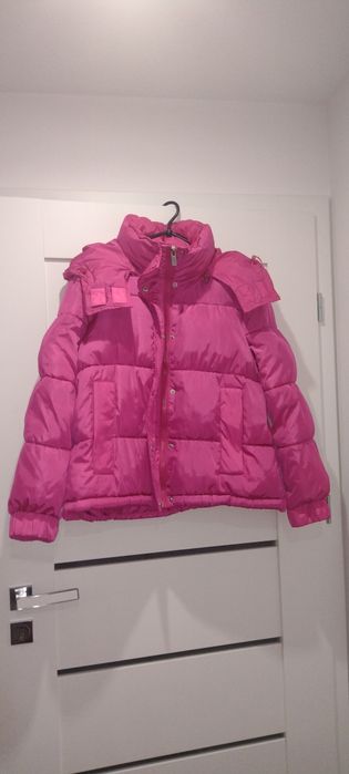 Kurtka zimowa Mohito różowa rozmiar M
