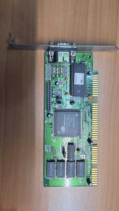 placa gráfica antiga Machspeed VGA 1060-1