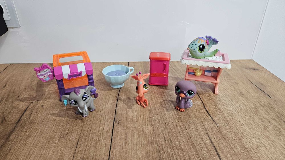 Littlest Pet Shop FRIENDS , 4 figurki