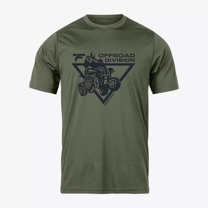 Футболка ATV, квадро тема, чорний, хакі, M,L,XL,XXL