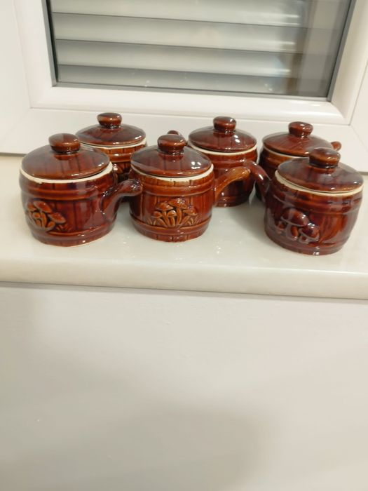 Vendo Jogo de tarros de Cerámica para cocina.