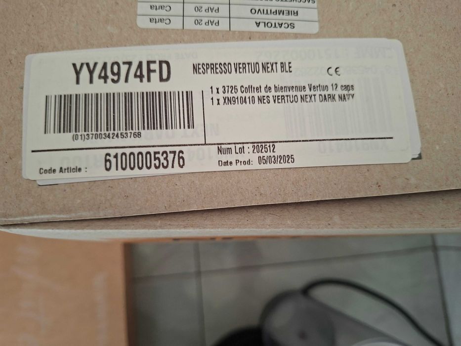 Nespresso Ekspres do kawy Krups Vertuo Next  YY4974FD