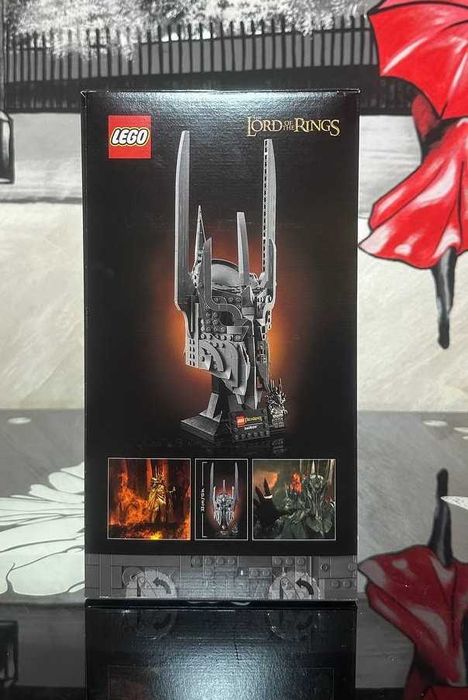 Конструктор LEGO ICONS 11373 The Lord of the Rings: шолом Саурона