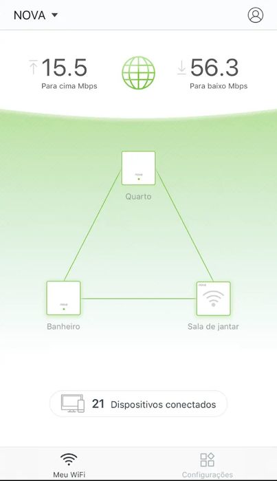 Tenda Nova MW5G 
Sistema WiFi Mesh