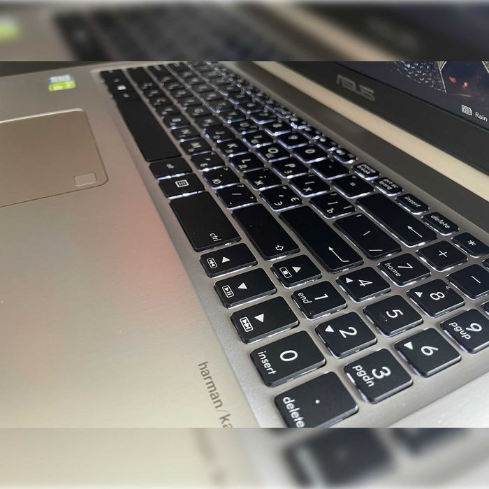 56.ГАРАНТІЯ ігровий Asus/Full HD IPS/Core i7-7700HQ/RAM 16GB/240 SSD/Intel HD+GeForce MX150 2 GB