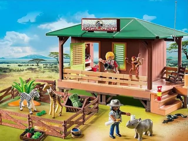 Playmobil hospital veterinario Africa
