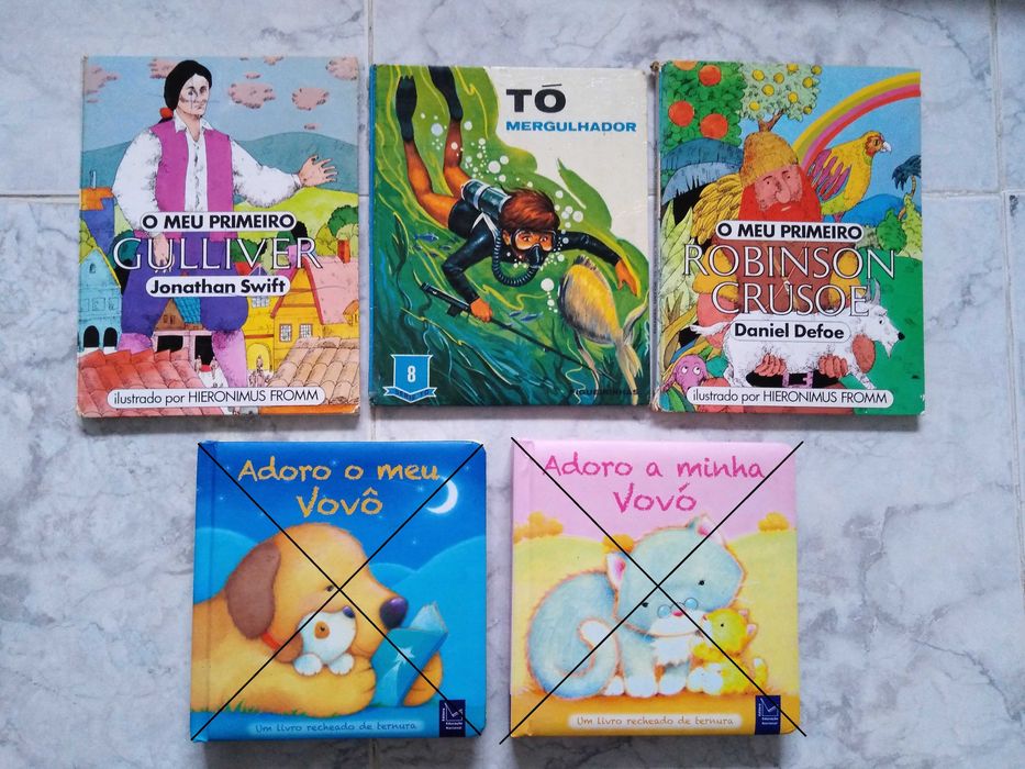 Livros de Banda Desenhada e Infantil