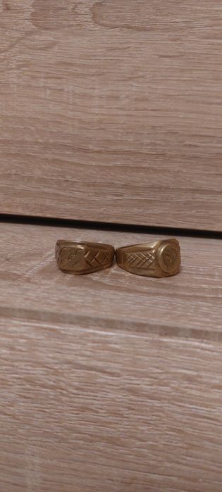 Męskie sygnety 2 szt.