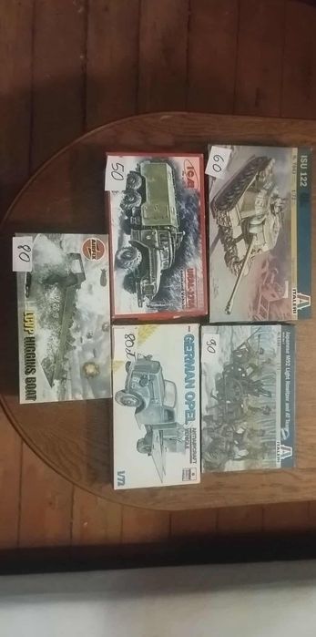 Militarne modele do składania