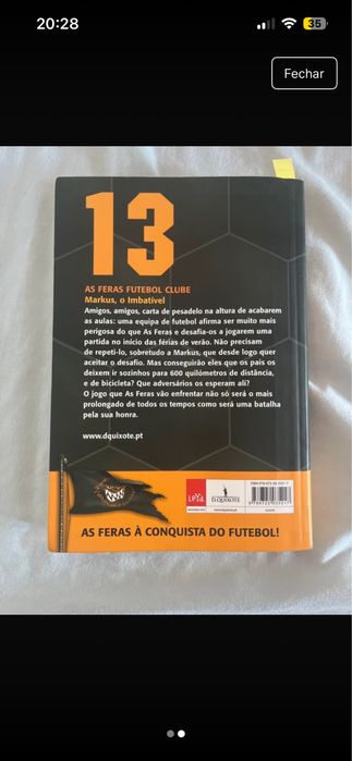 Livro As Feras Futebol edicao 4.