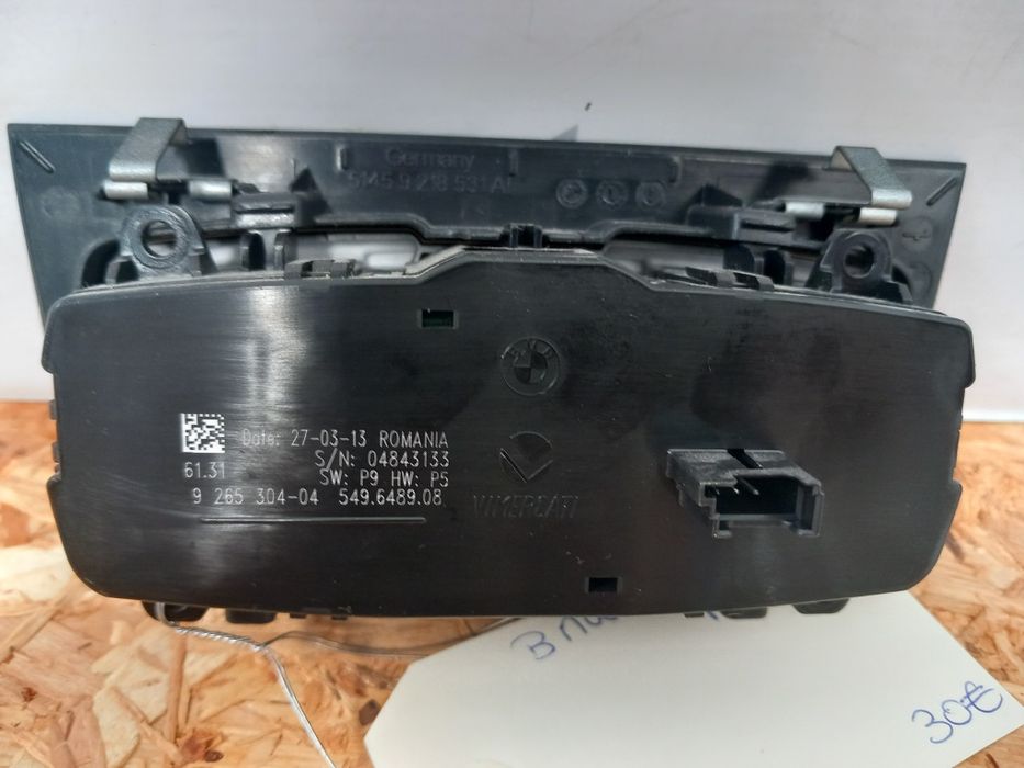 Peças interior botões BMW F20 F30 F31